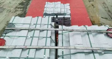 黑龙江 芝麻白仿形加直形路沿石出货日常