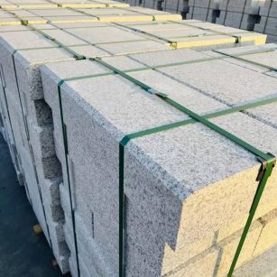 黑龙江 白麻花岗岩路沿石，马路牙子，路缘石，平石，立缘石等