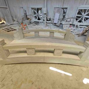 黑龙江 芝麻灰花岗岩异形加工-拱桥，石桥