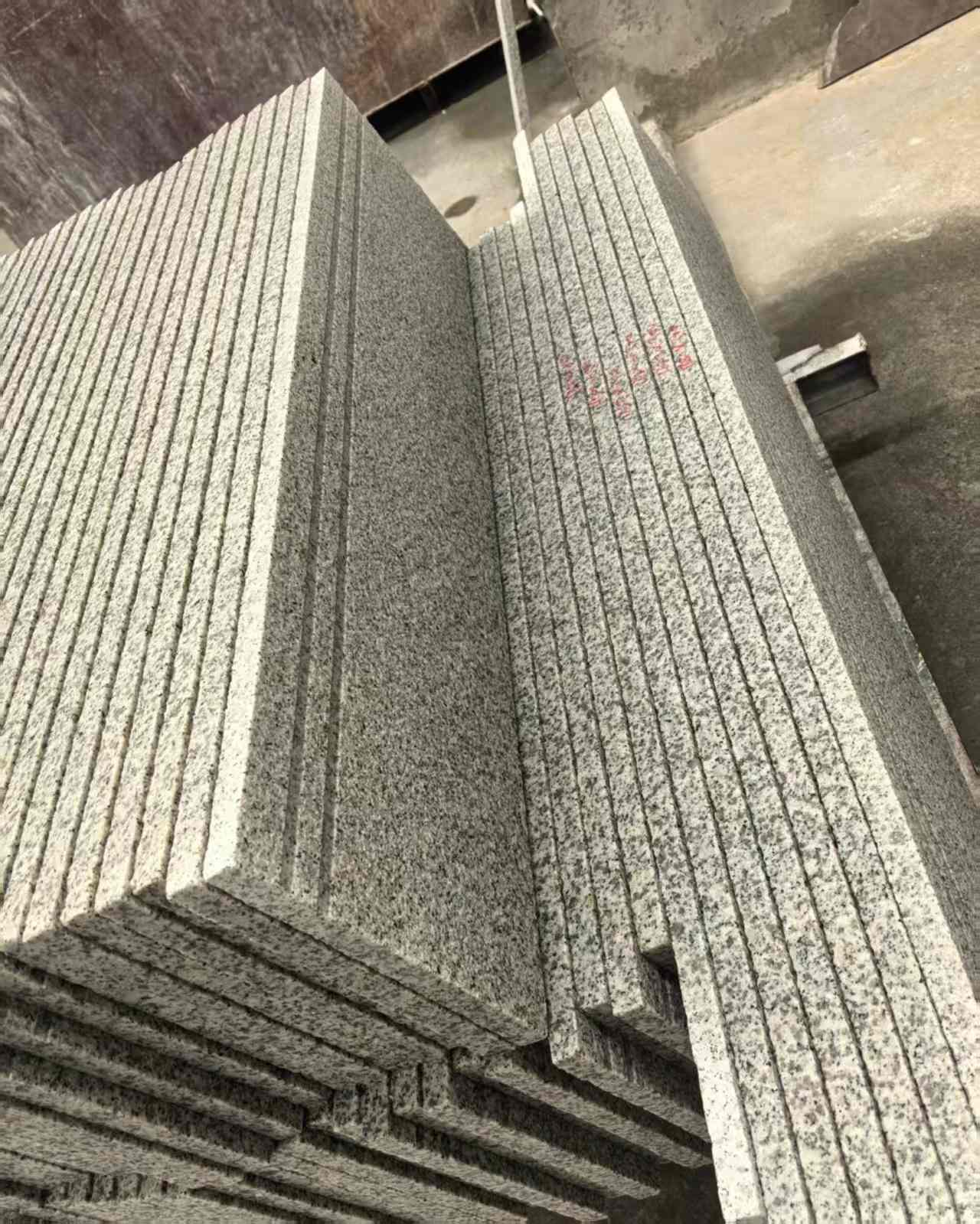 黑龙江 白麻荔枝面花岗岩楼梯踏步