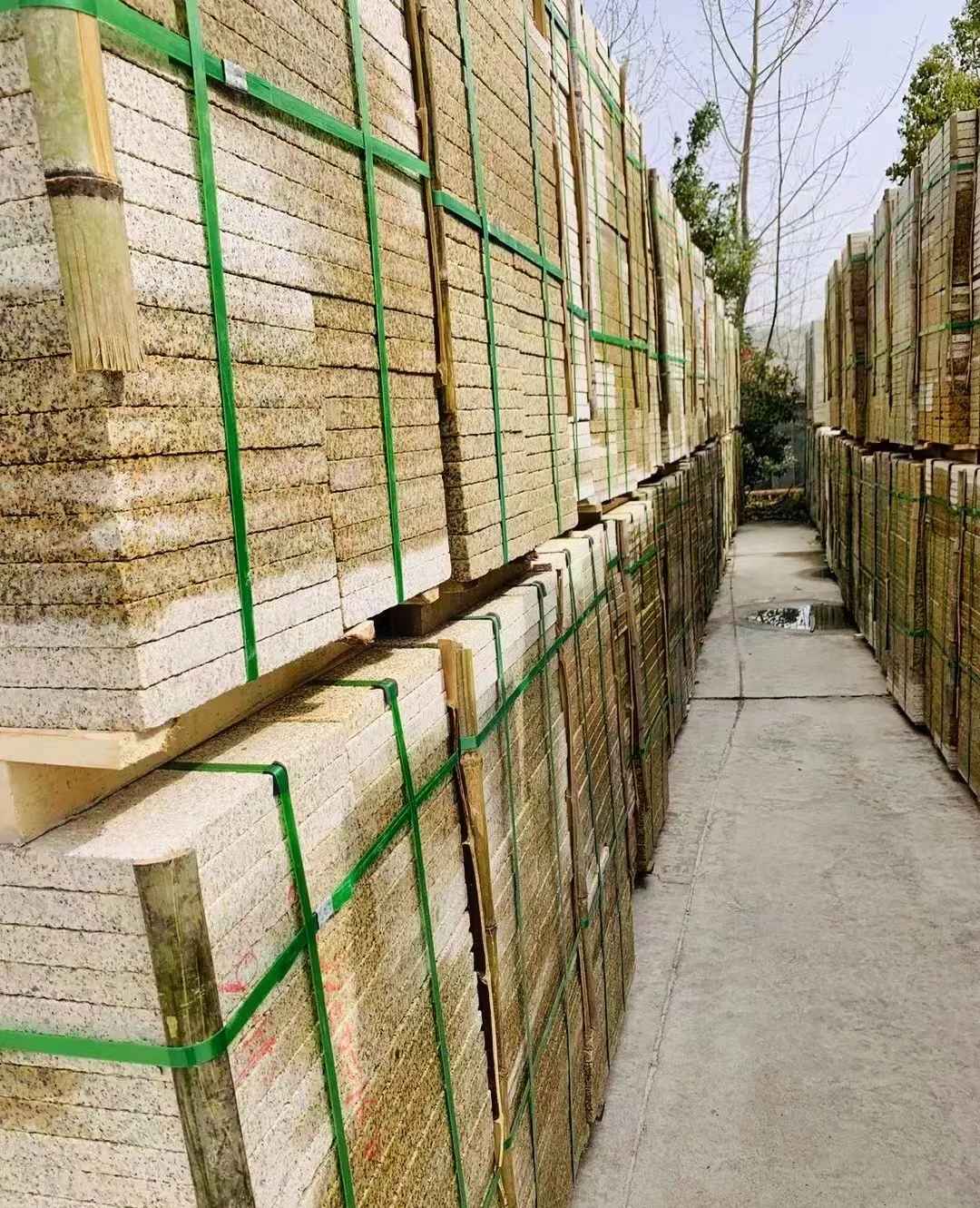 黑龙江 黄金麻花岗岩荔枝面地铺石