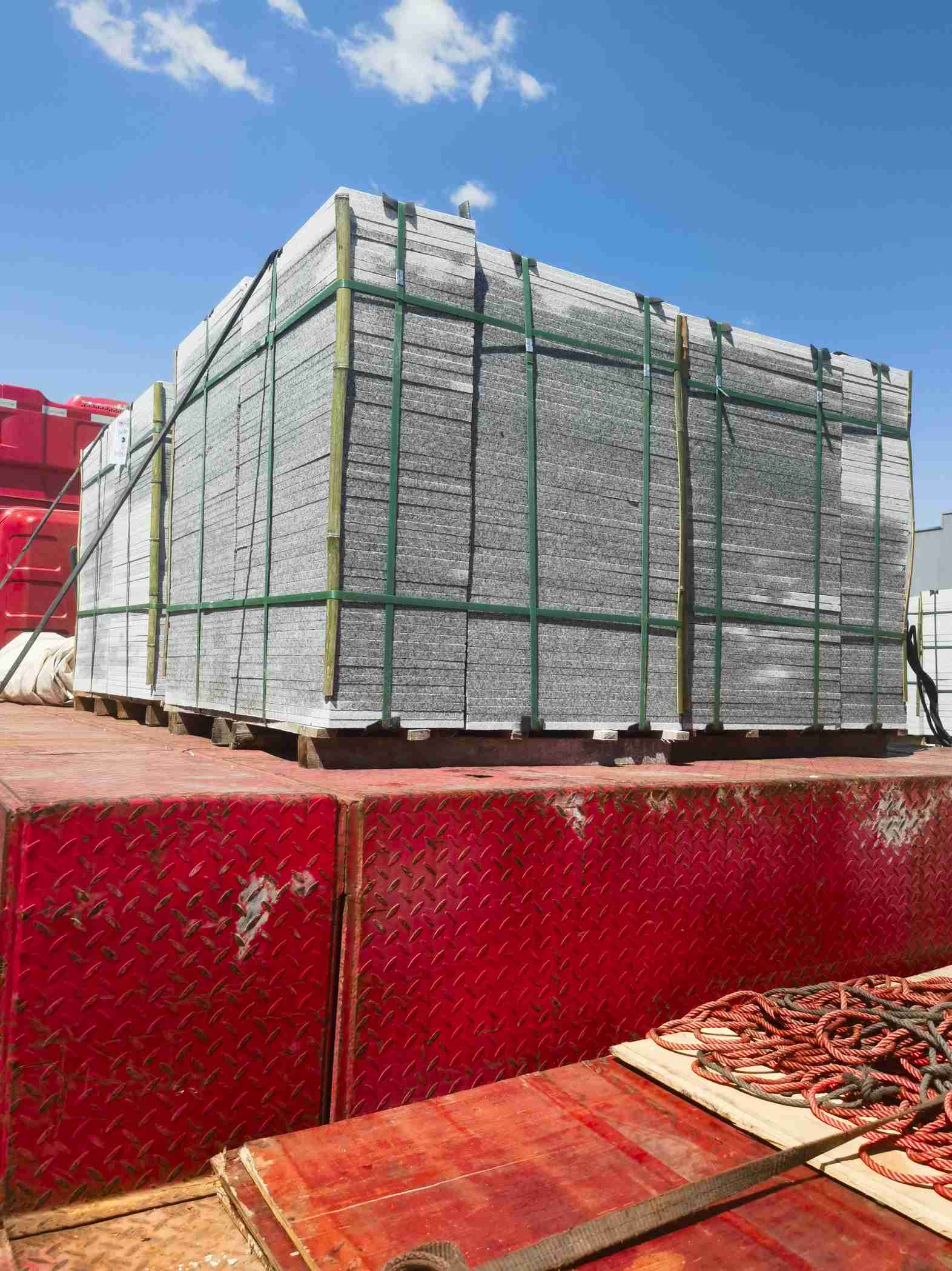 黑龙江 芝麻白火烧规格板地铺石300*600/600*600